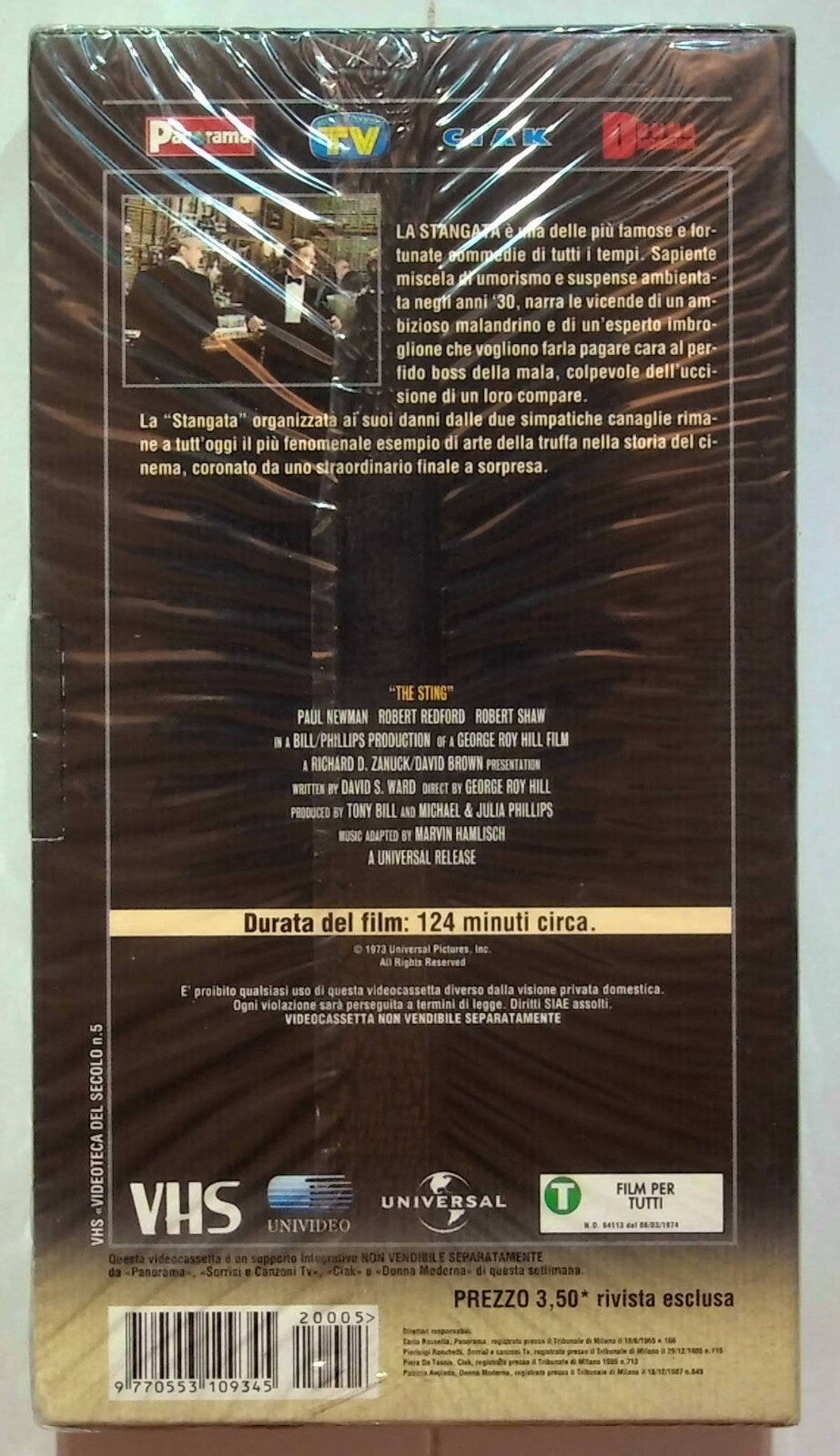 EBOND La Stangata Editoriale VHS VH000086