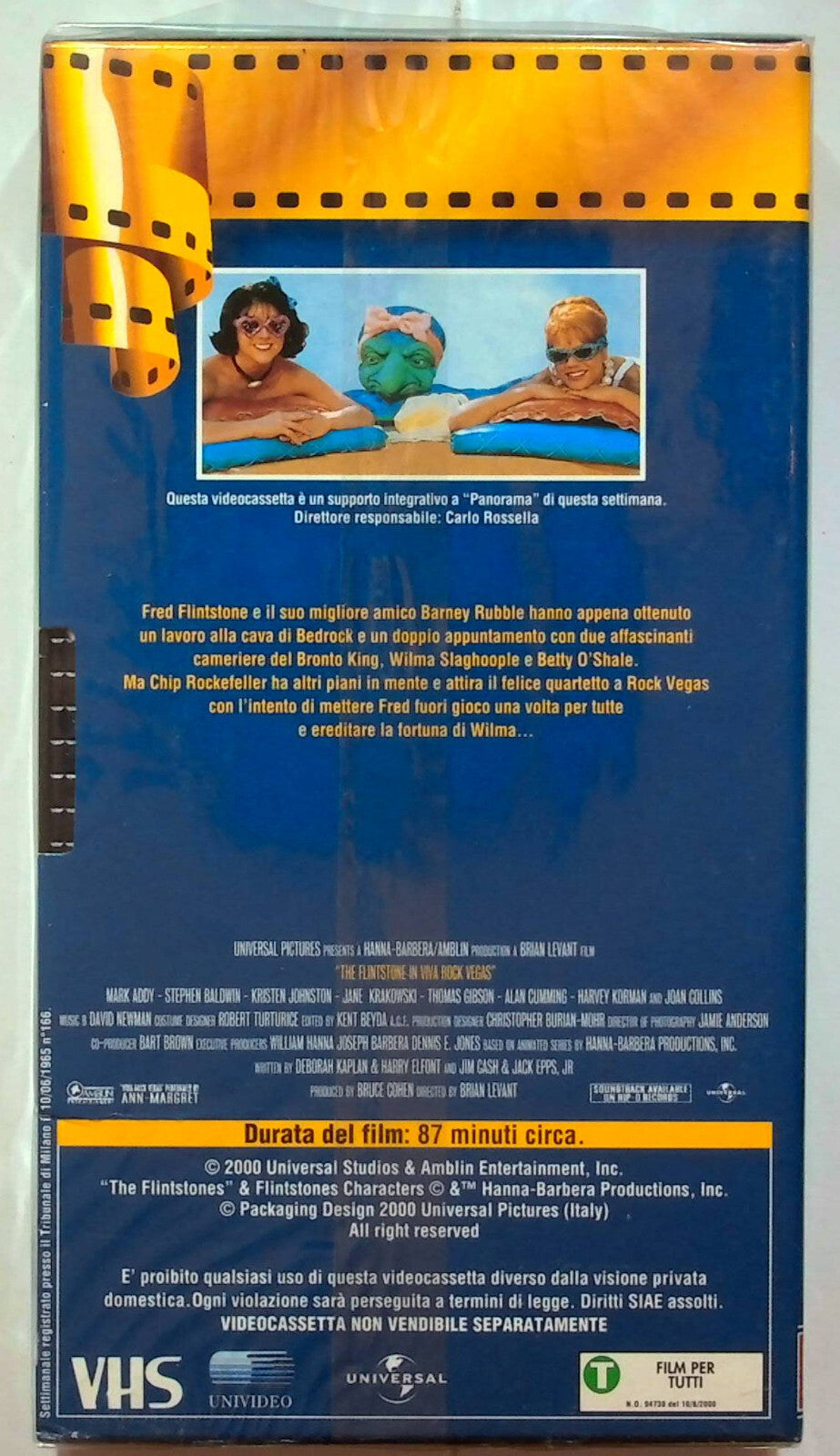 EBOND I Flintstones In Viva Rock Vegas Editoriale VHS VH000107