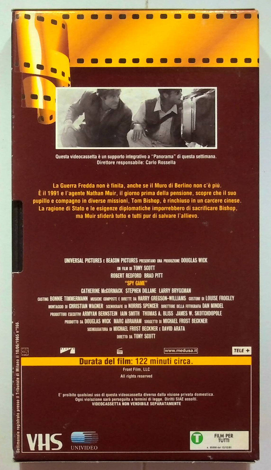 EBOND Spy Game Editoriale VHS VH000109