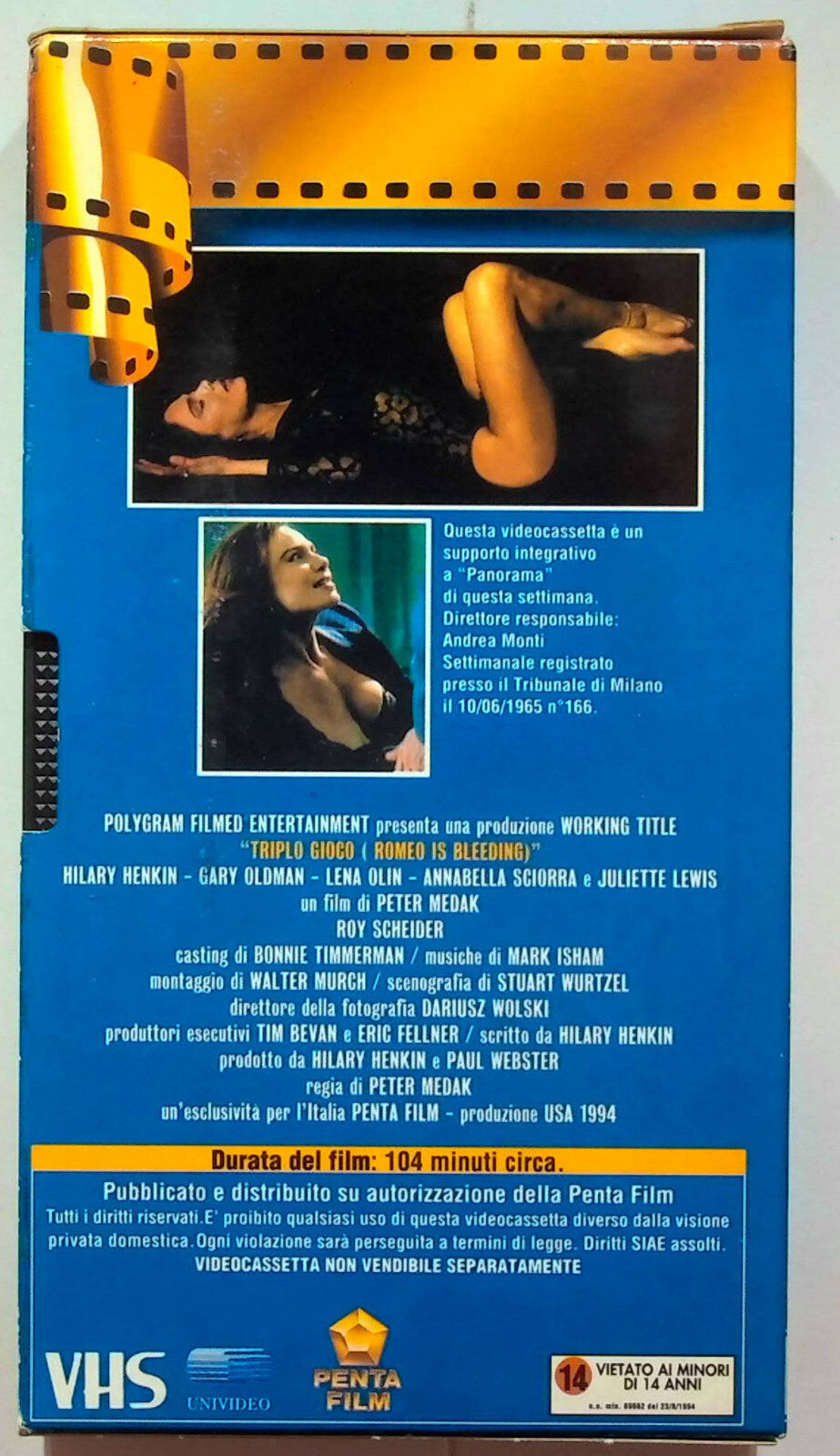 EBOND Triplo Gioco Editoriale VHS VH000115