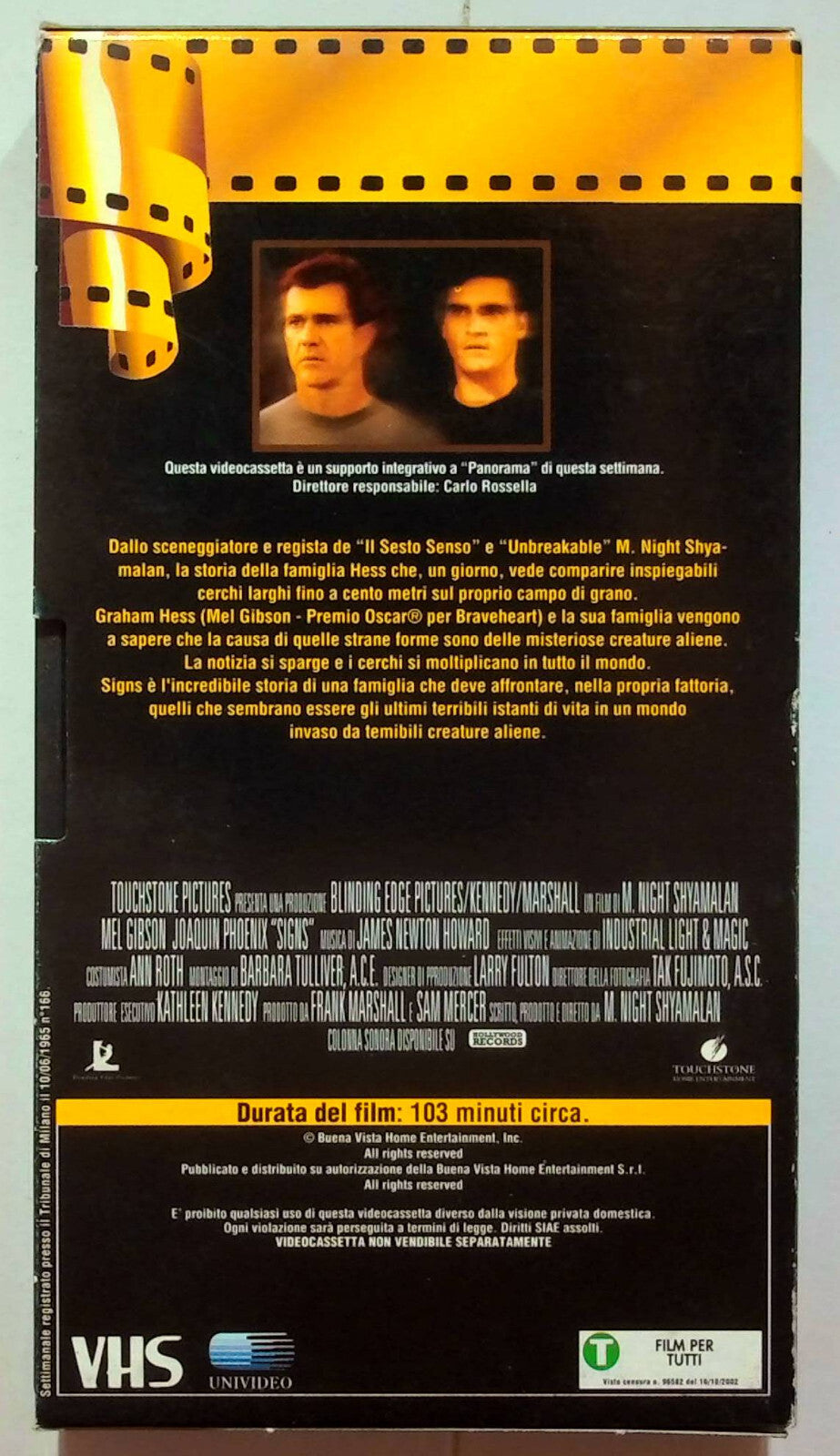 EBOND Signs Editoriale VHS VH000122