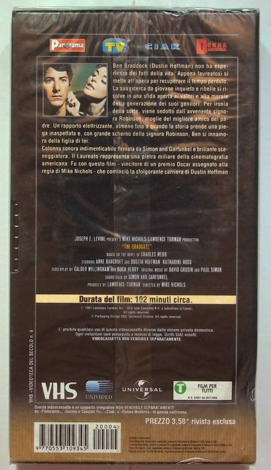 EBOND Il Laureato Editoriale VHS VH000156