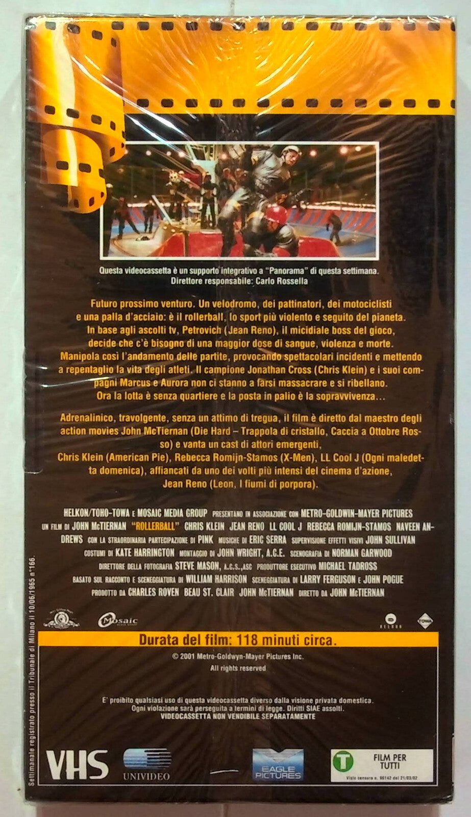 EBOND Rollerball Editoriale VHS VH000157