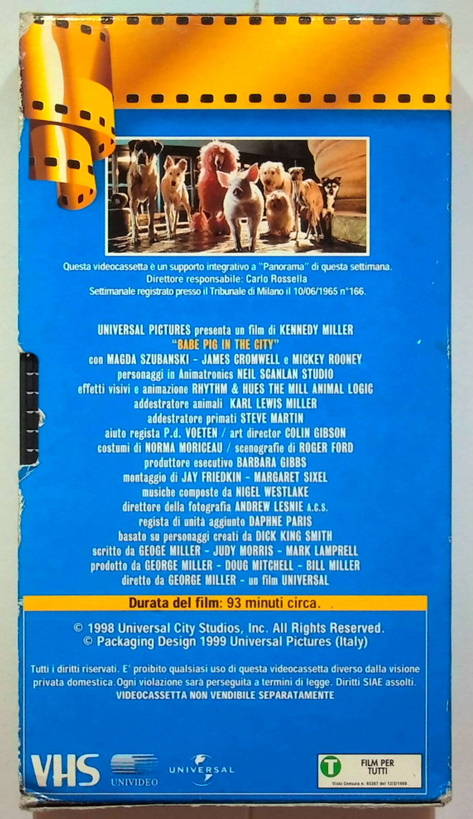 EBOND Babe Va In Citta Editoriale VHS VH000180