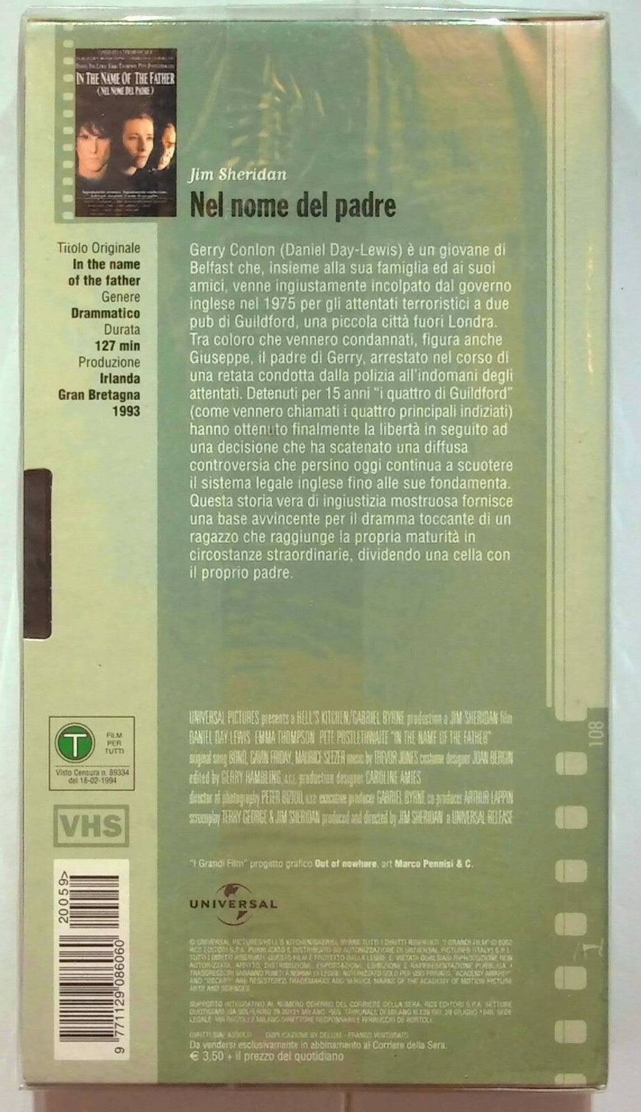 EBOND Nel Nome Del Padre Editoriale VHS VH000227