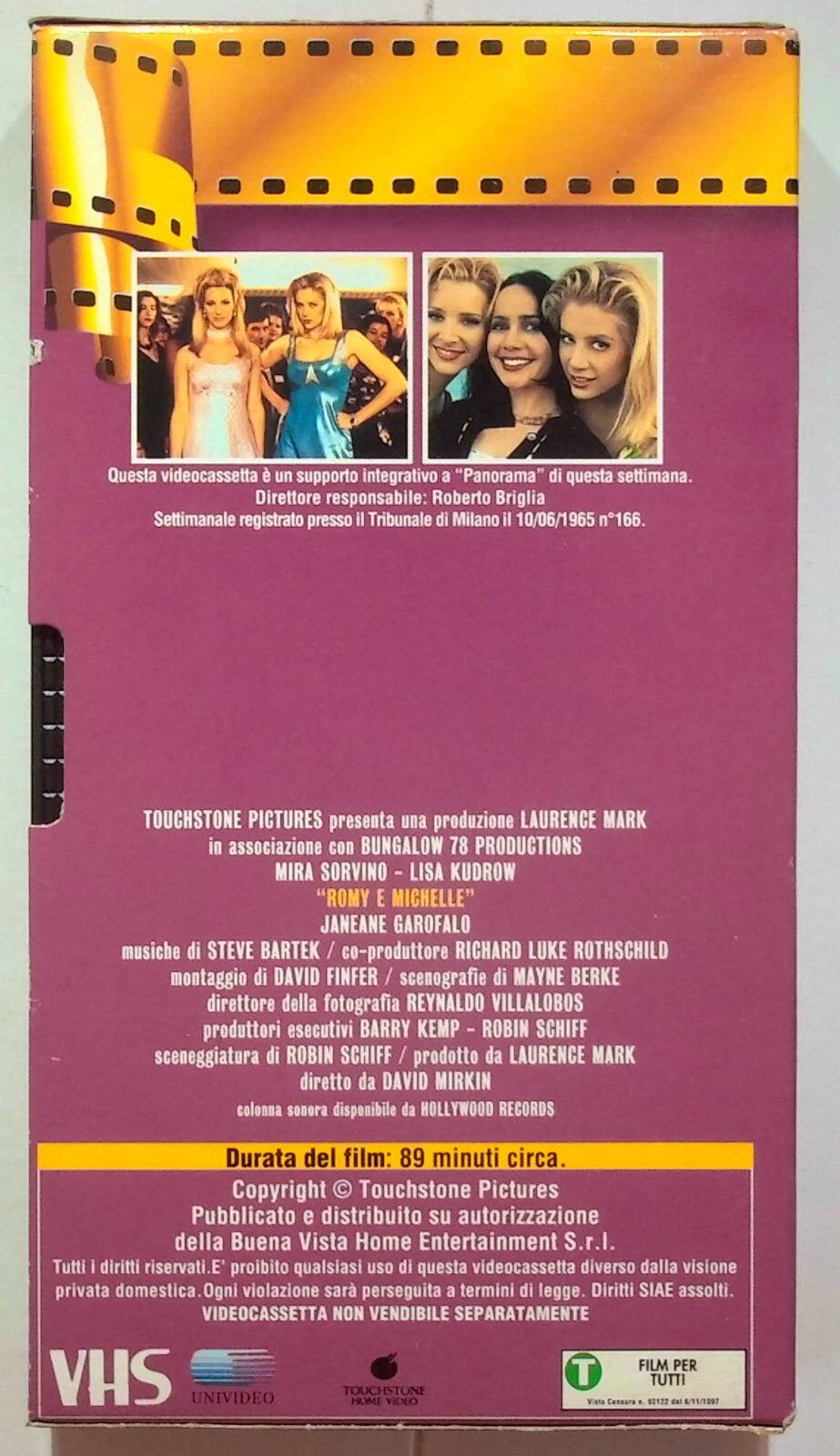 EBOND Romy & Michelle Editoriale VHS VH000243