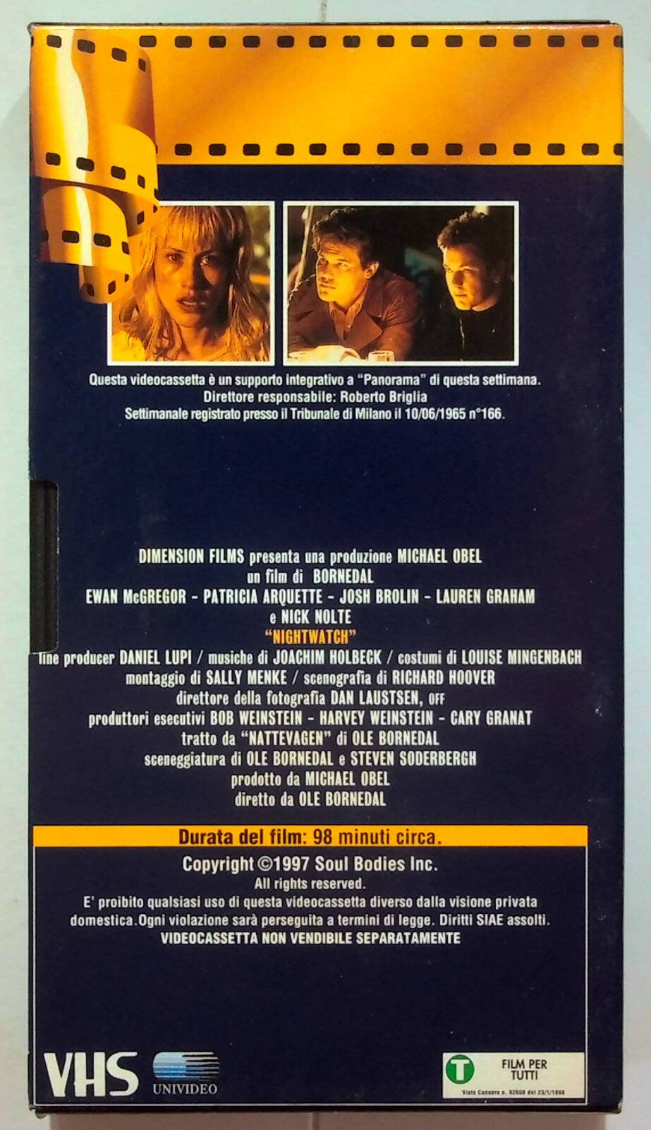 EBOND Night Watch Editoriale VHS VH000258