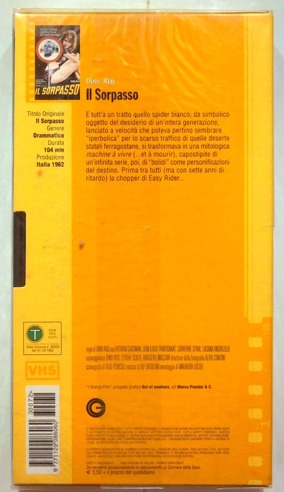 EBOND Il Sorpasso Editoriale VHS VH000266