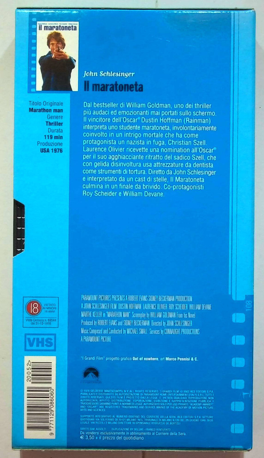 EBOND Il Maratoneta Editoriale VHS VH000269