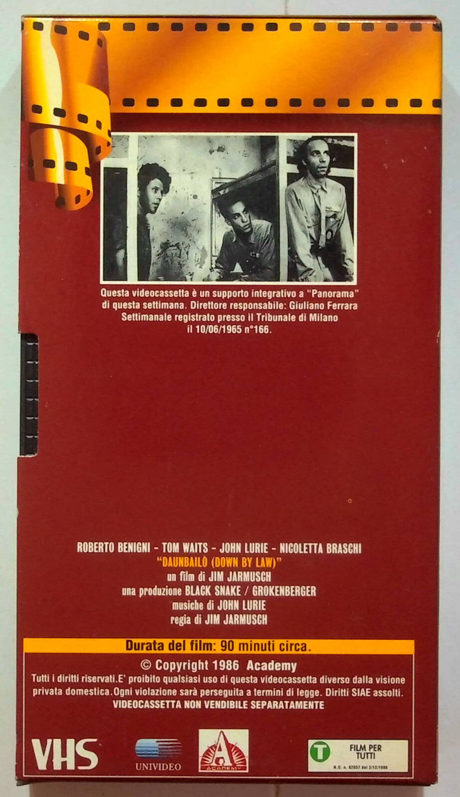 EBOND Daunbailo Editoriale VHS VH000276