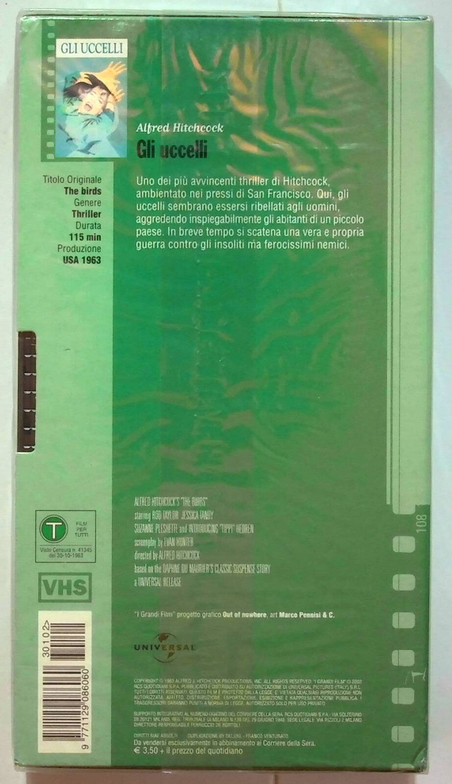 EBOND Gli Uccelli Editoriale VHS VH000289