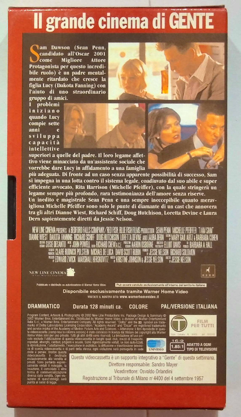 EBOND Mi Chiamo Sam Editoriale VHS VH000290