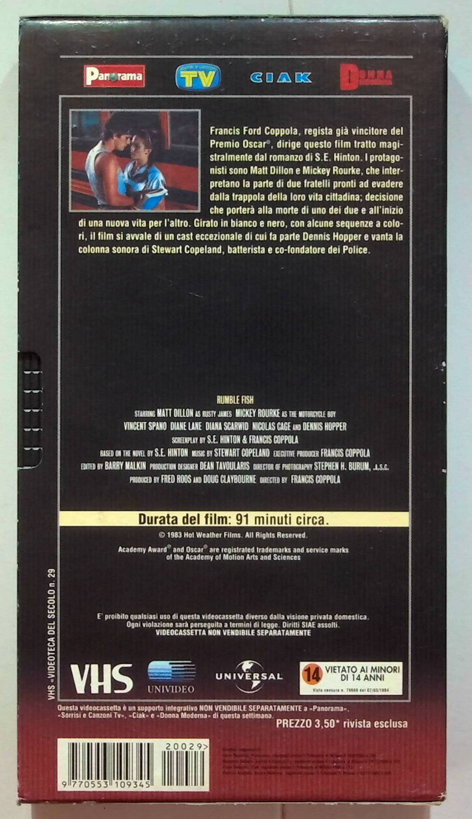 EBOND Rusty Il Selvaggio Editoriale VHS VH000307