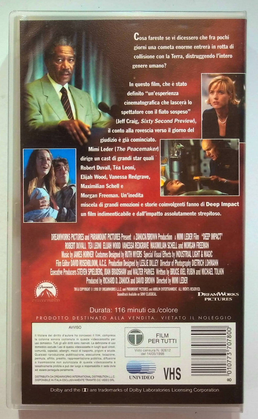 EBOND Deep Impact VHS VH000320