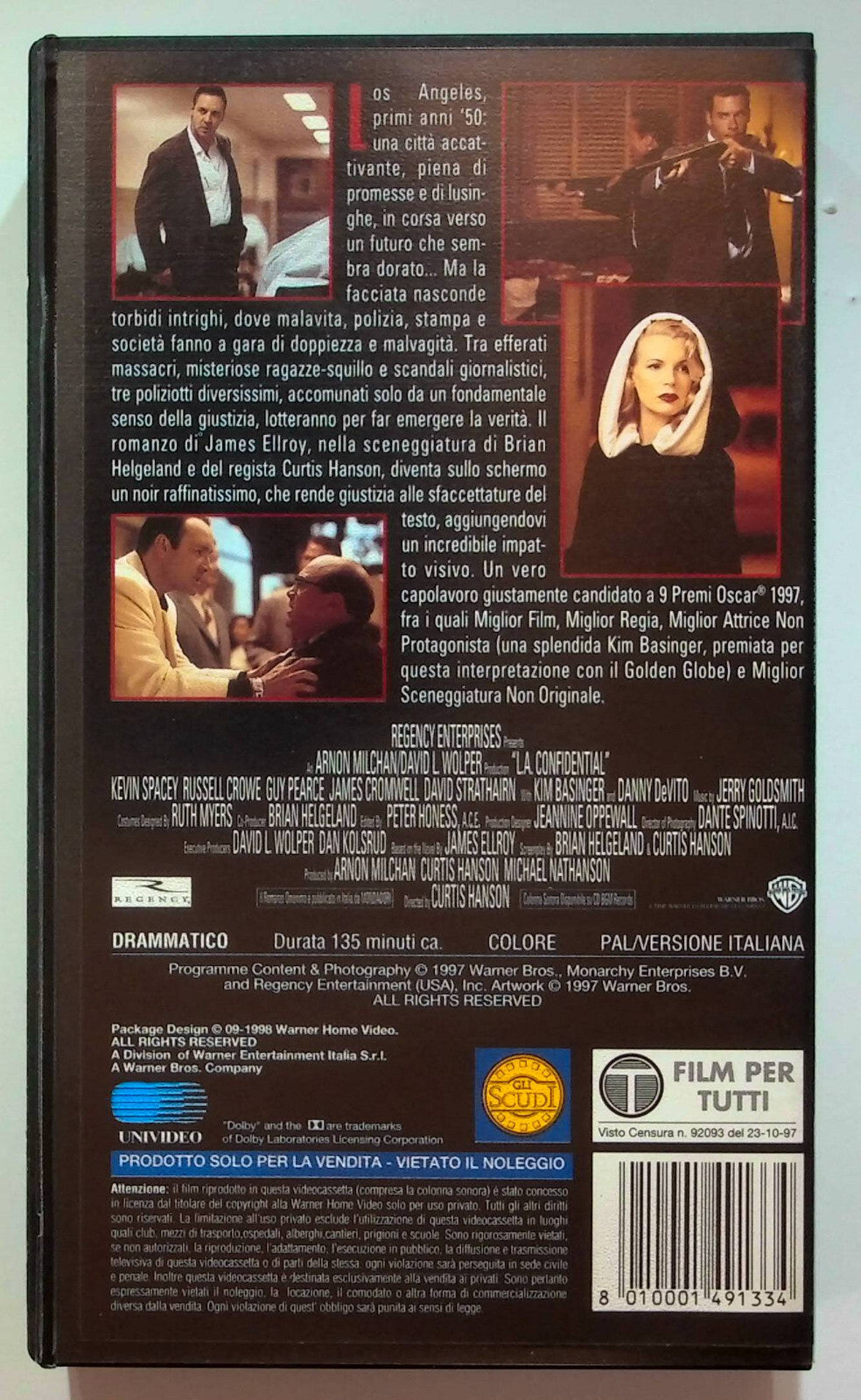 EBOND L.a. Confidential VHS VH000360