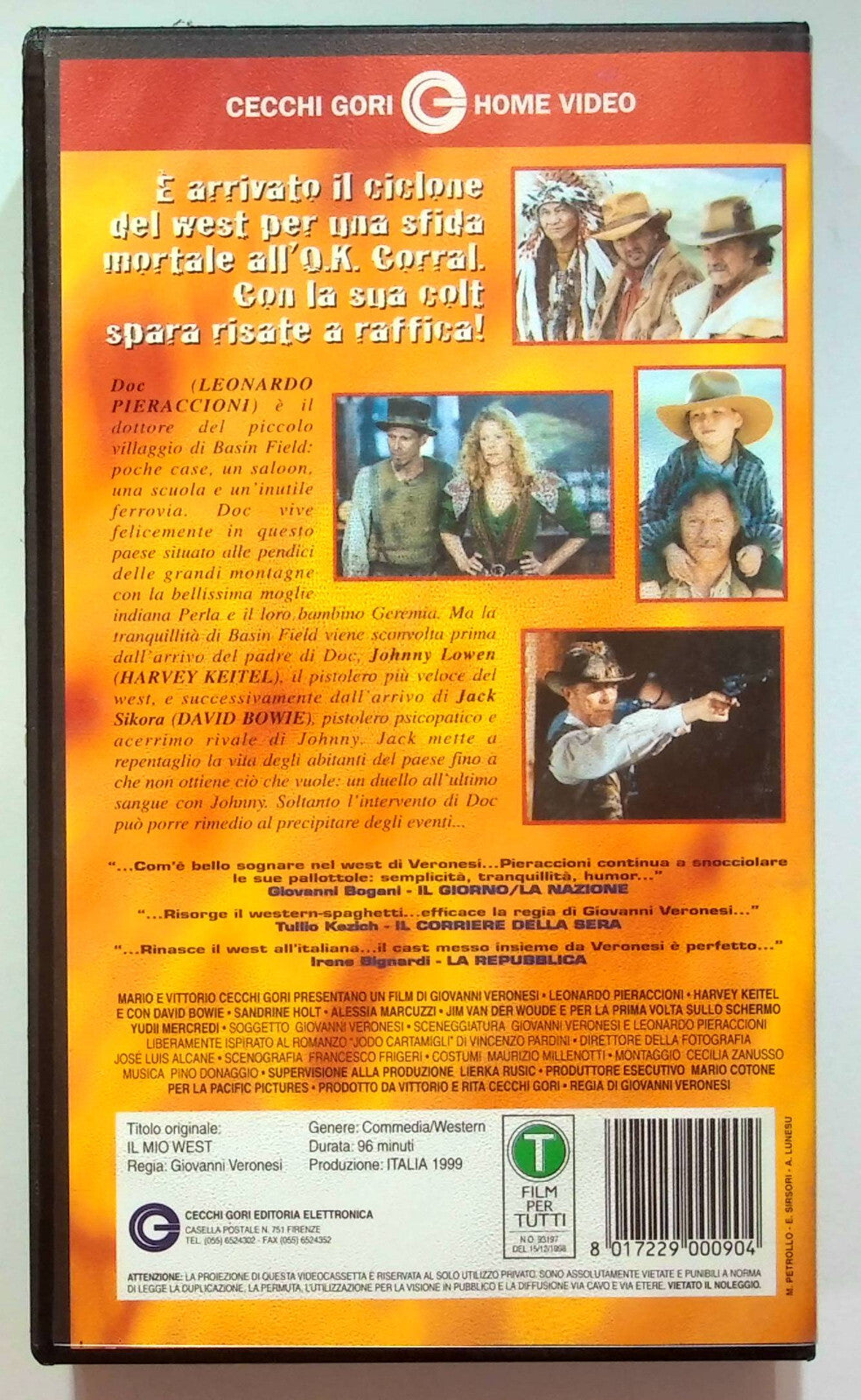 EBOND Il Mio West VHS VH000361