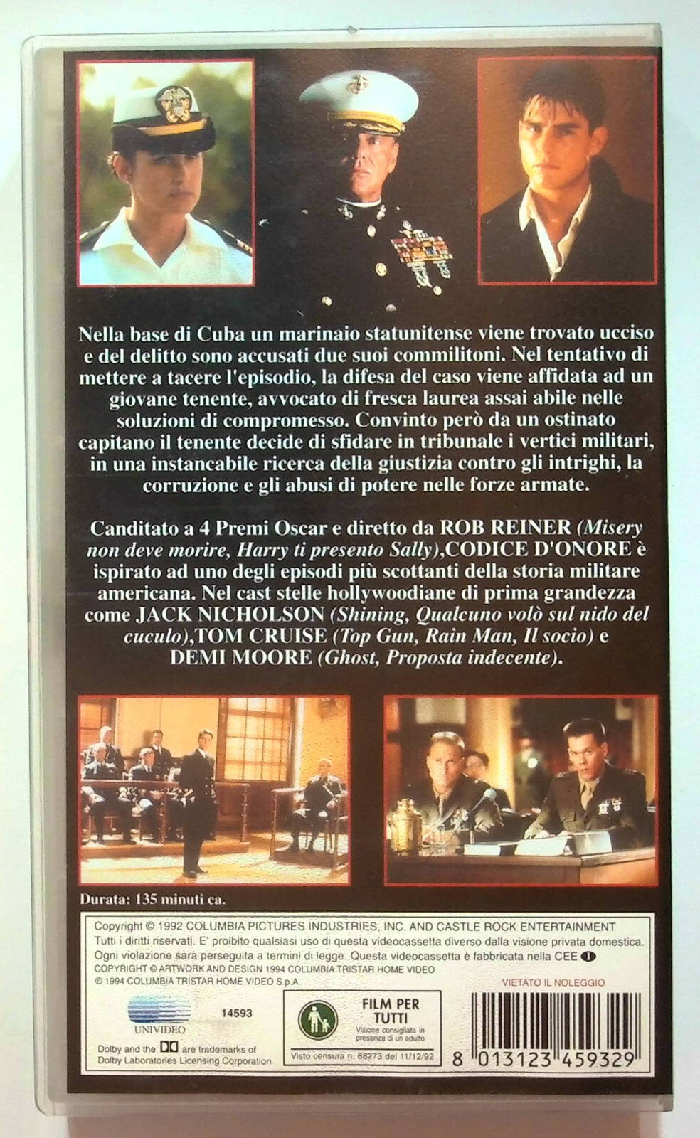 EBOND Codice D'onore VHS VH000364