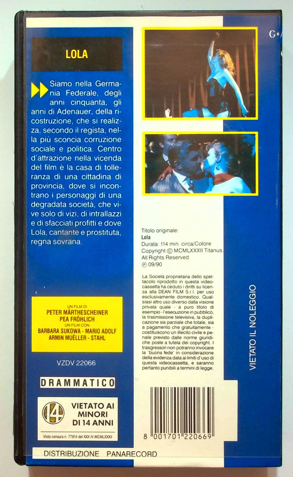 EBOND Lola VHS VH000365