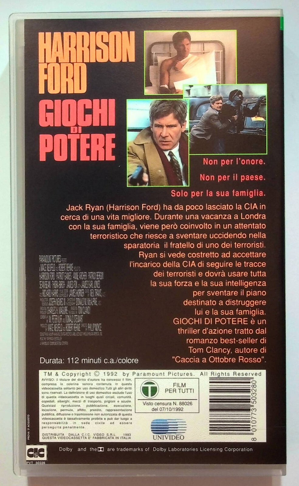 EBOND Giochi Di Potere VHS VH000370