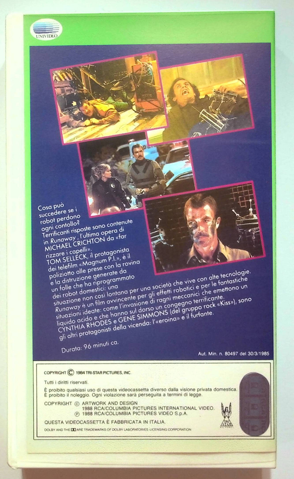 EBOND Runaway VHS VH000372