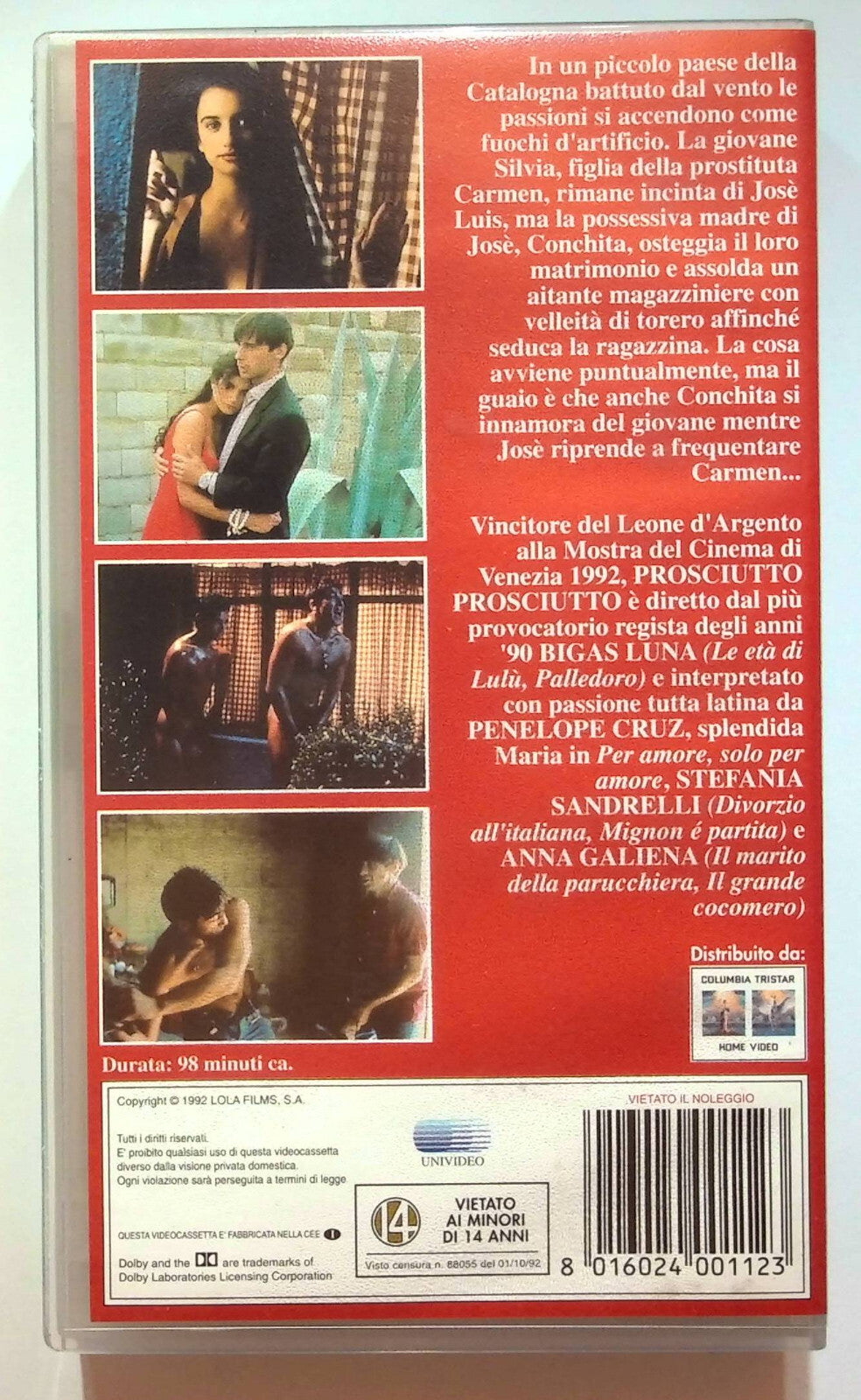 EBOND Prosciutto Prosciutto VHS VH000376