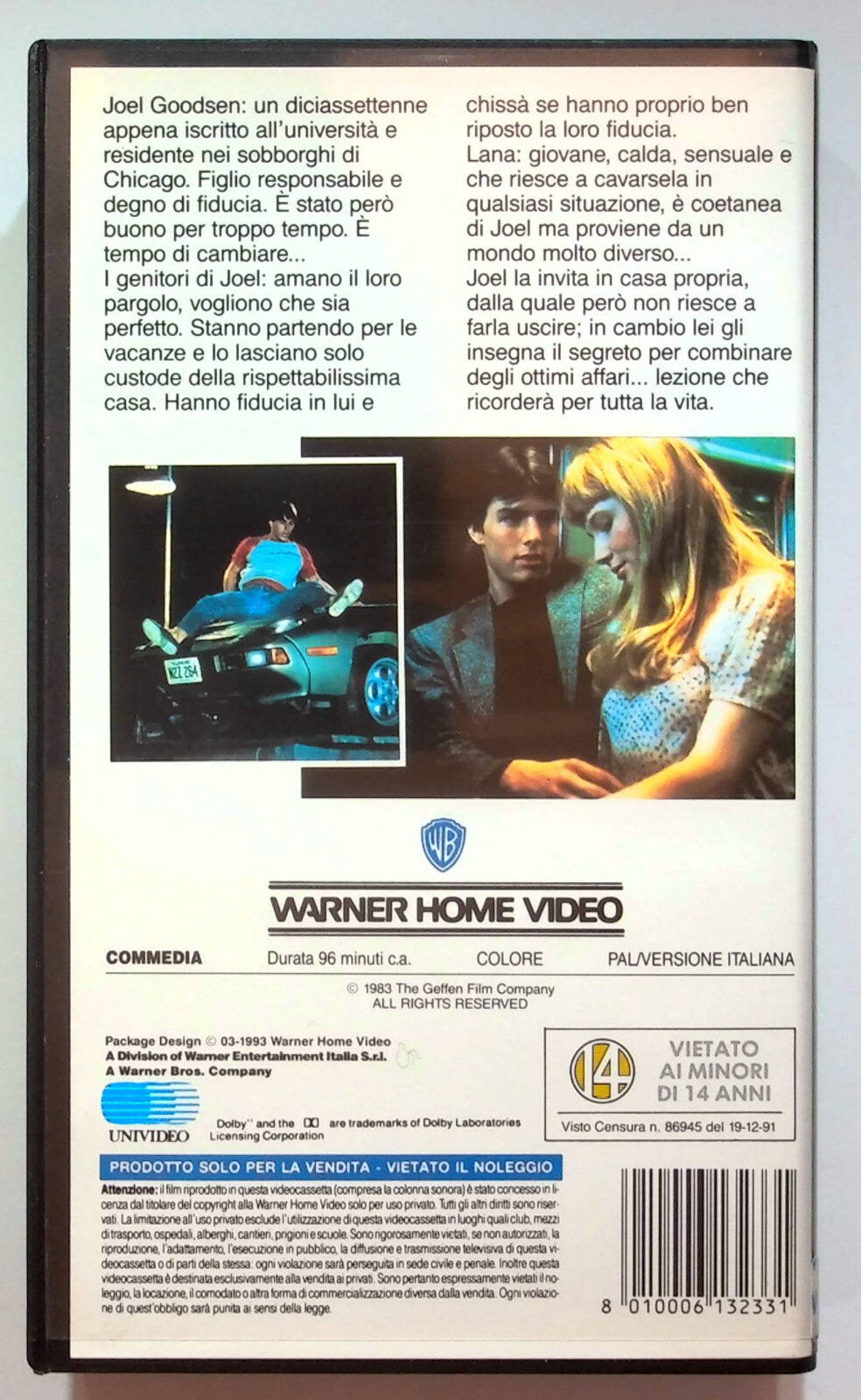 EBOND Risky Business - Fuori i Vecchi... i Figli Ballano VHS VH000377