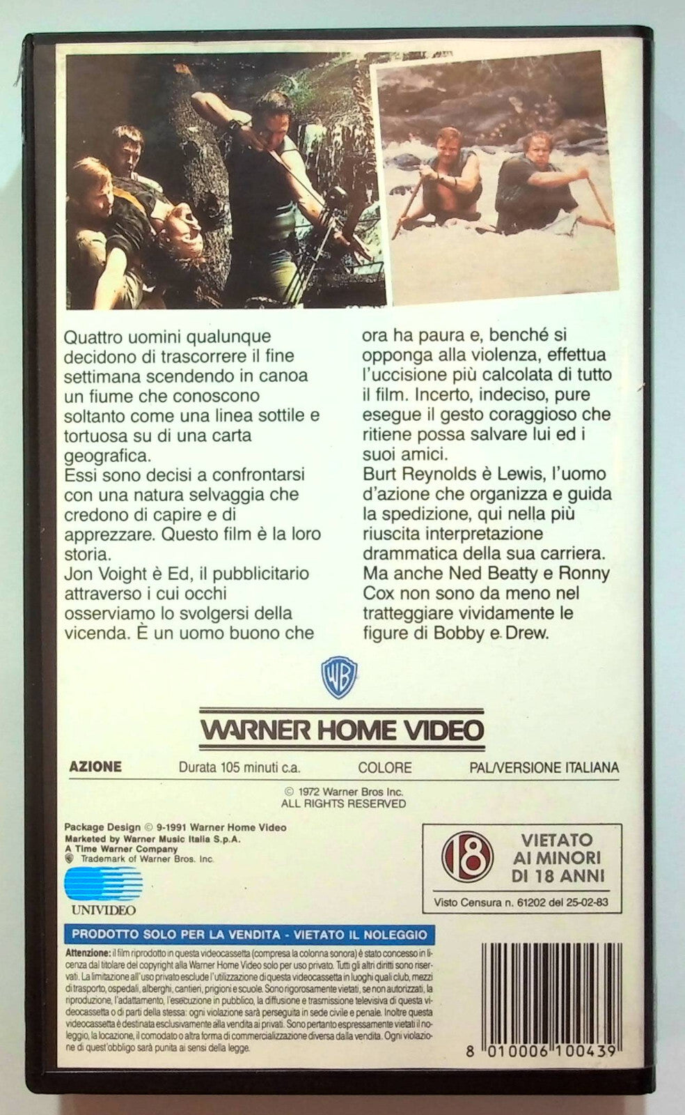 EBOND Un Tranquillo Weekend Di Paura VHS VH000380