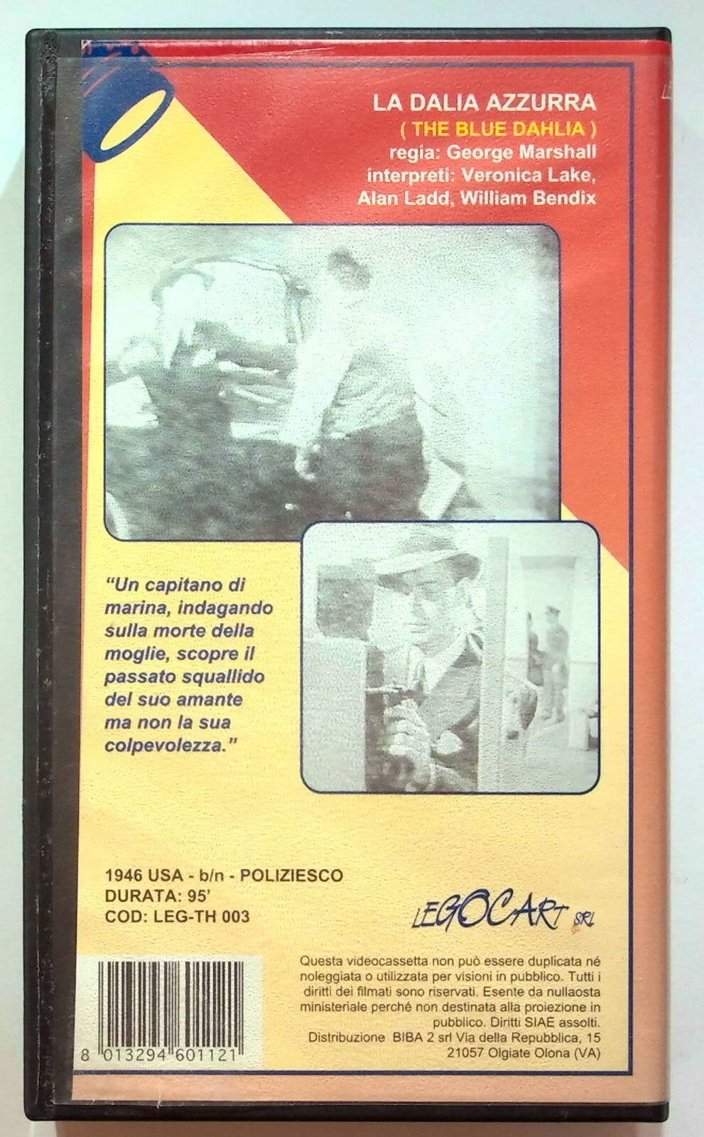 EBOND La Dalia Azzurra VHS VH000464