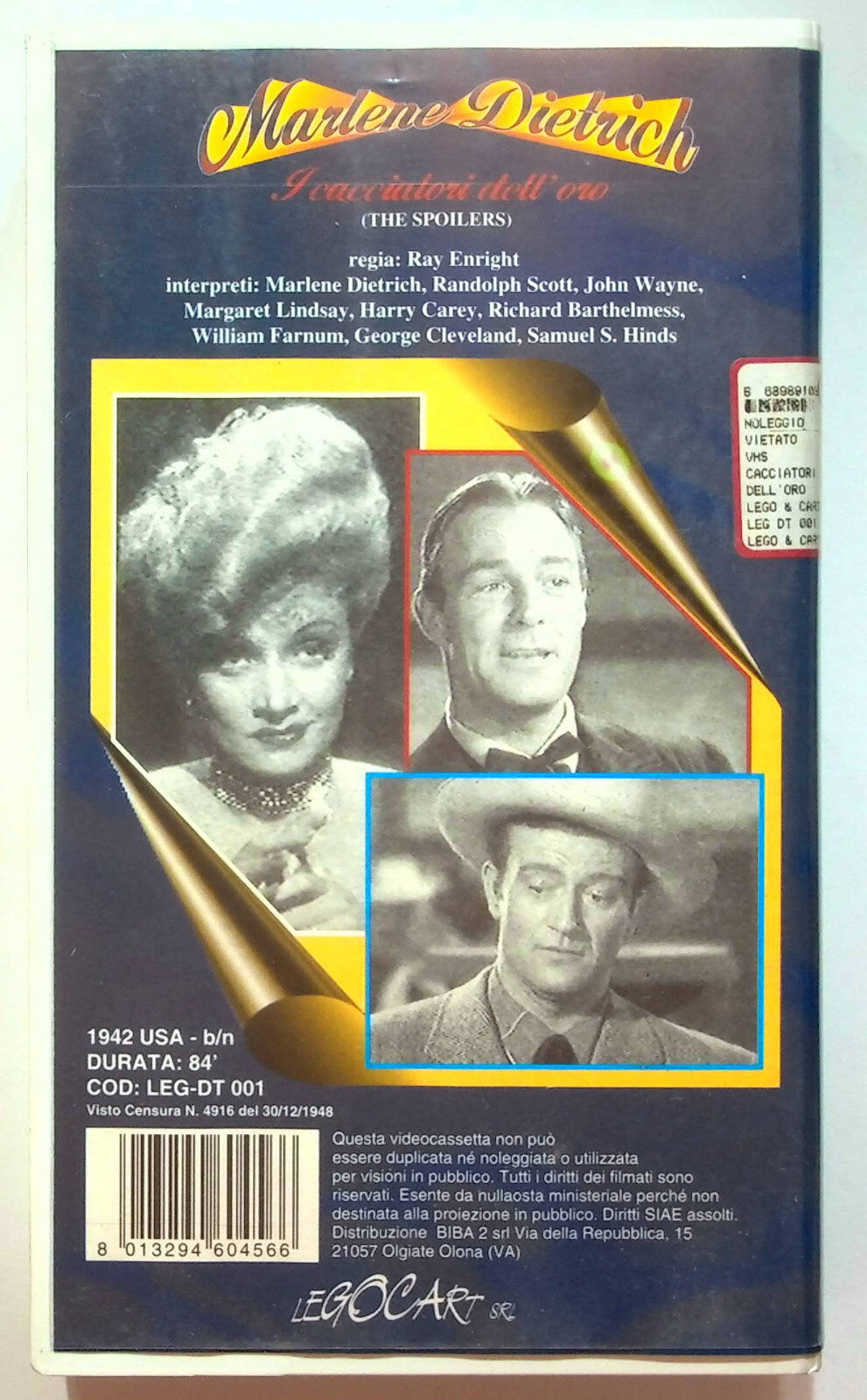 EBOND I Cacciatori Dell'oro VHS VH000471