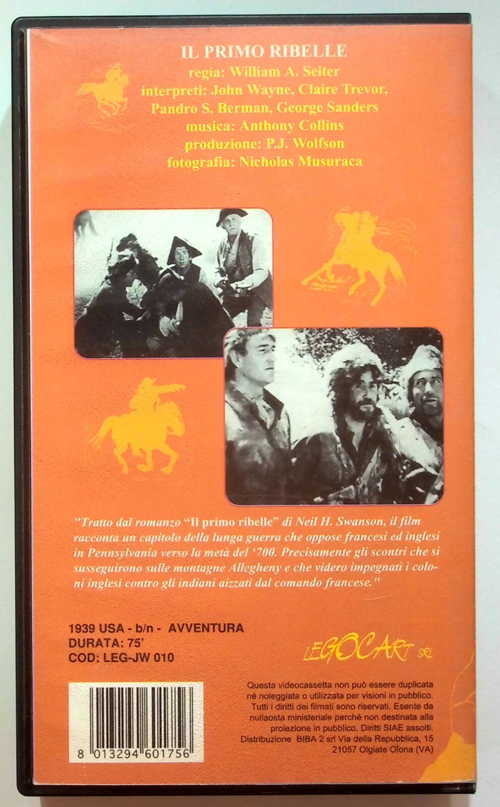 EBOND Il Primo Ribelle VHS VH000472