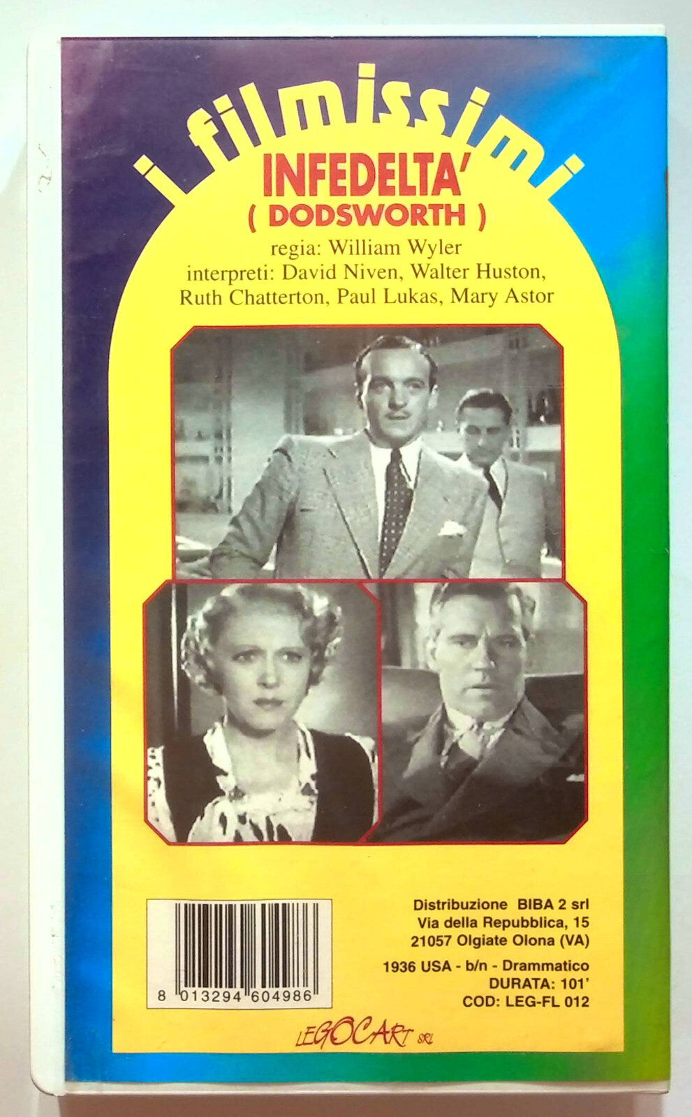 EBOND Infedelta VHS VH000475