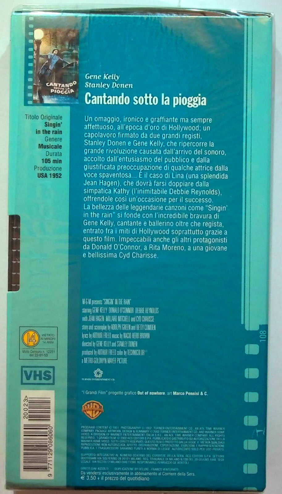 EBOND Cantando Sotto La Pioggia Editoriale VHS VH000511