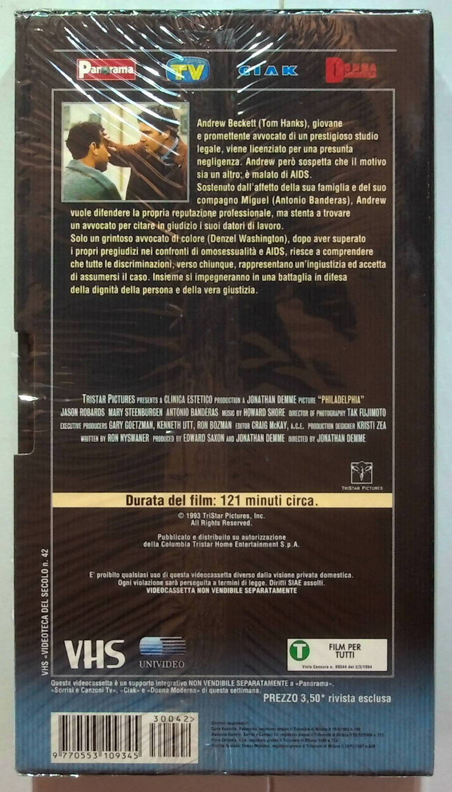 EBOND Philadelphia Editoriale VHS VH000515