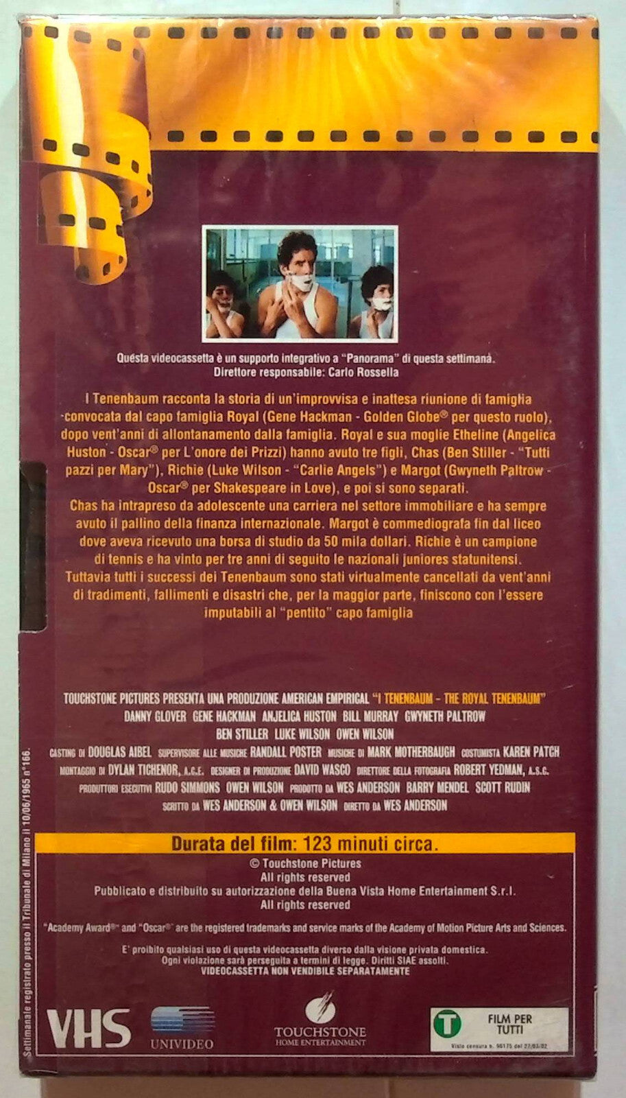 EBOND I Tenenbaum Editoriale VHS VH000518