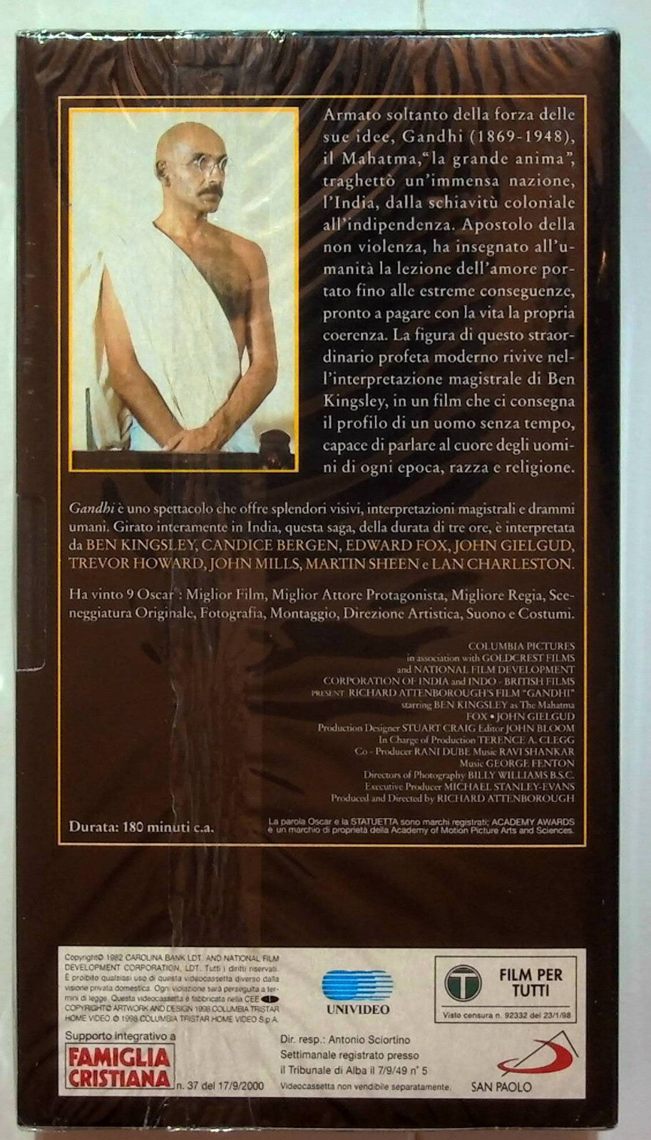 EBOND Gandhi Editoriale VHS VH000525