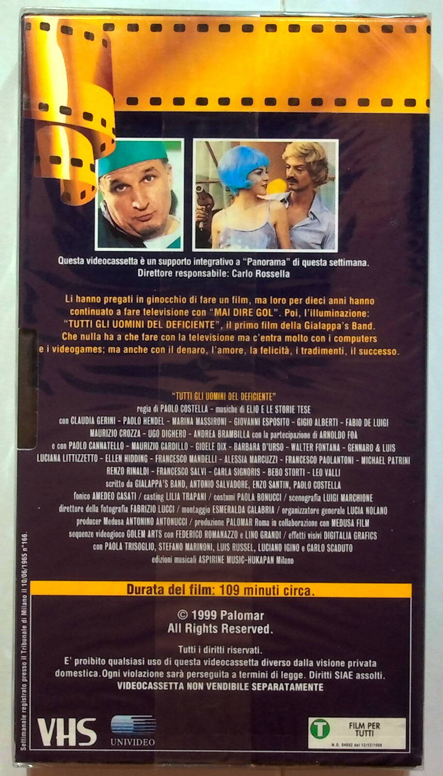 EBOND Tutti Gli Uomini Del Deficiente Editoriale VHS VH000528