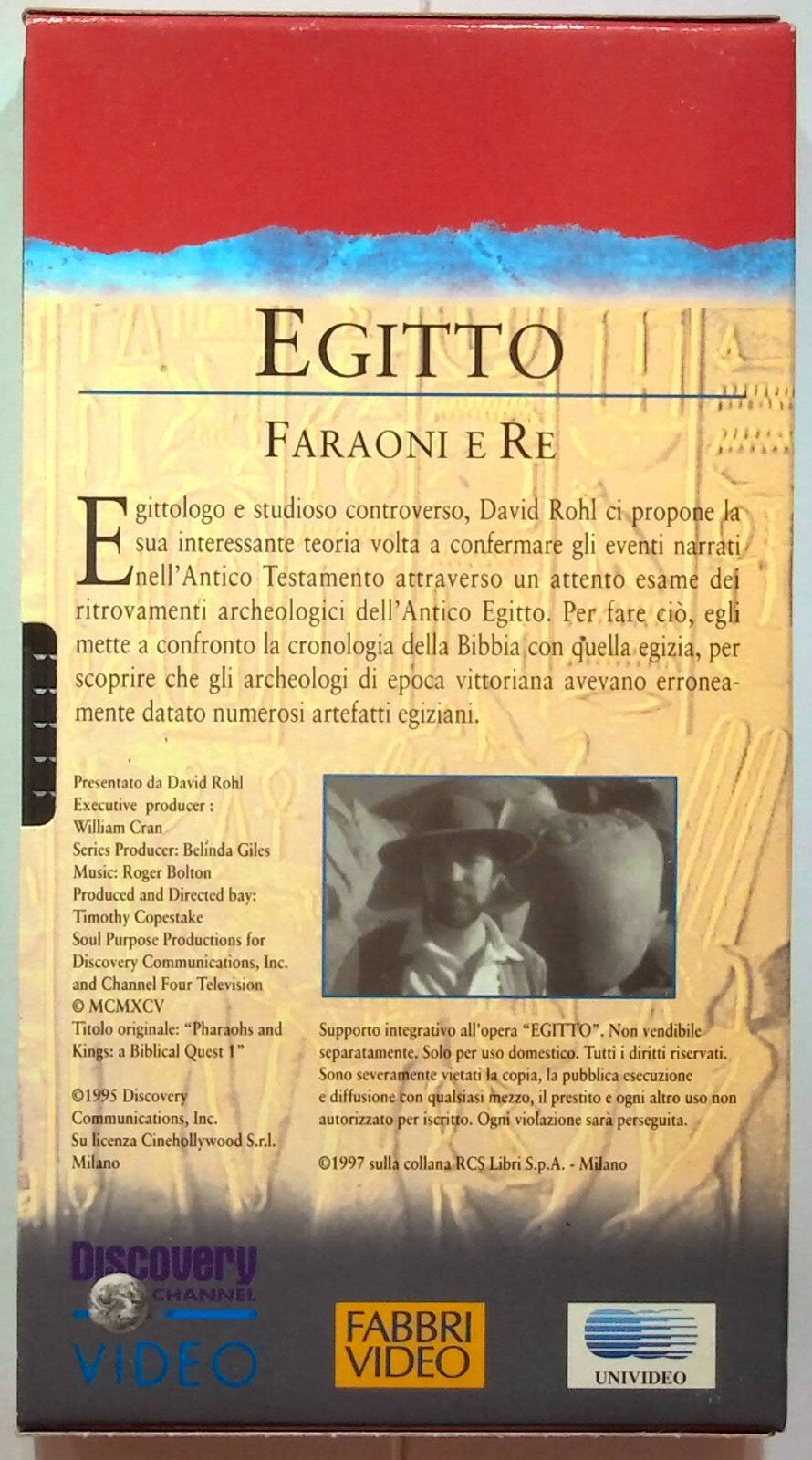 EBOND Egitto - Faraoni e Re Volume 9 Editoriale VHS VH000606