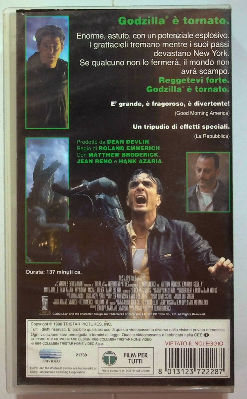 EBOND Godzilla VHS VH000611