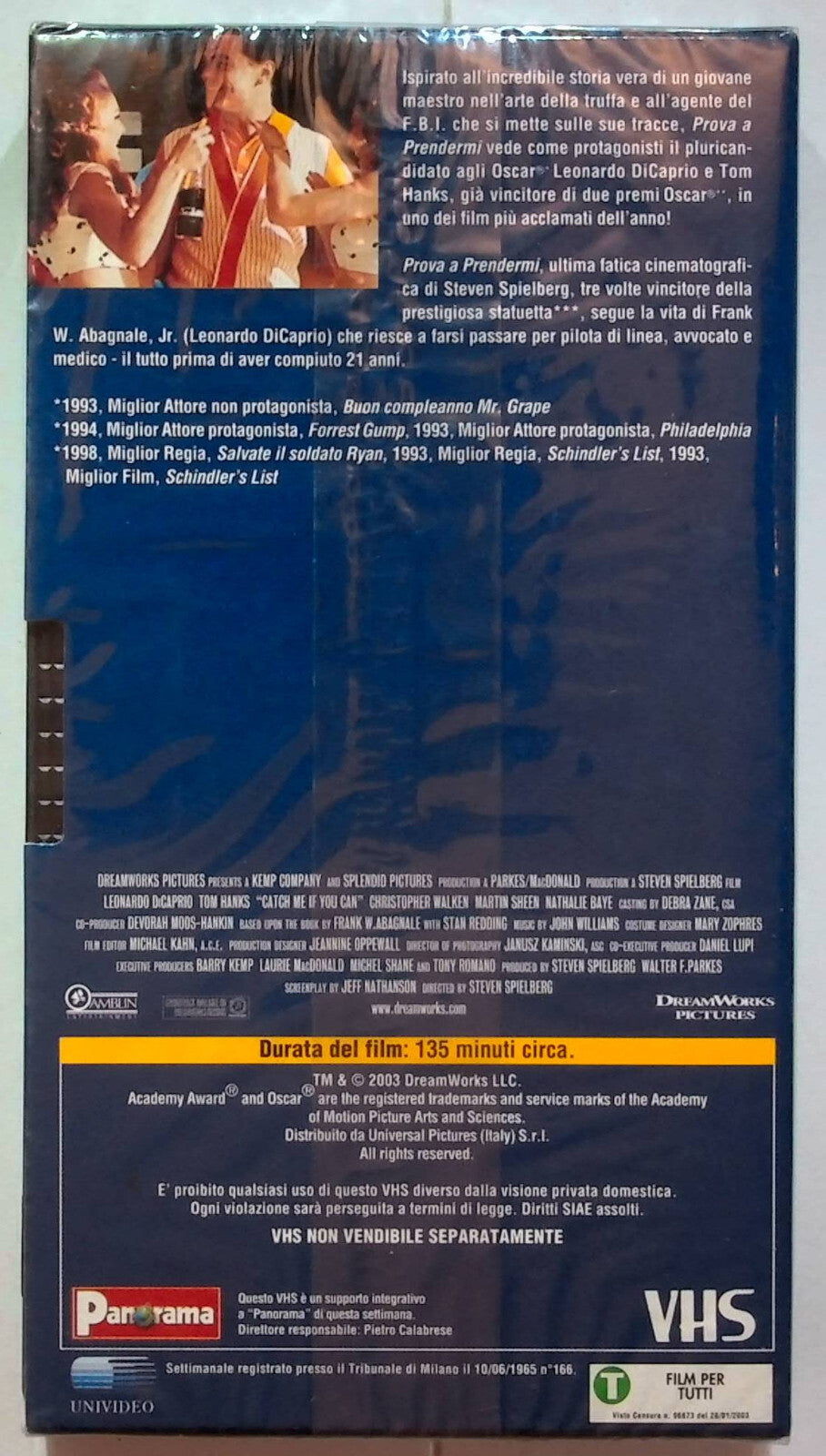 EBOND Prova A Prendermi Editoriale VHS VH000631