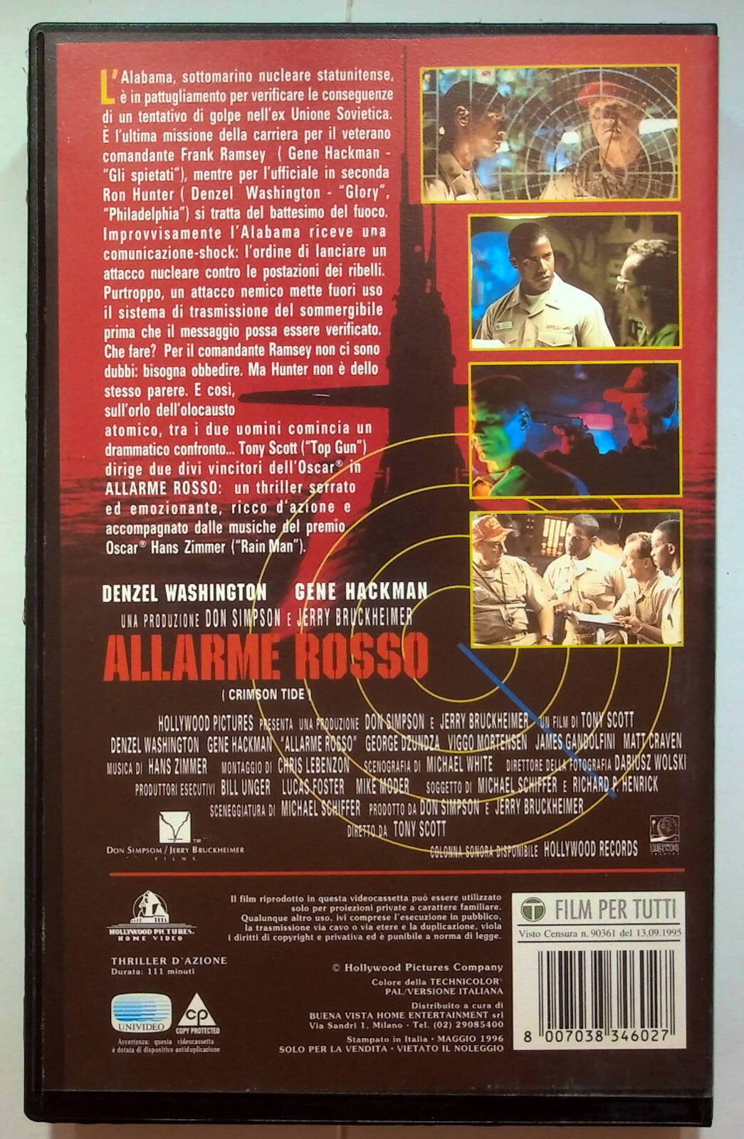 EBOND Allarme Rosso VHS VH000652