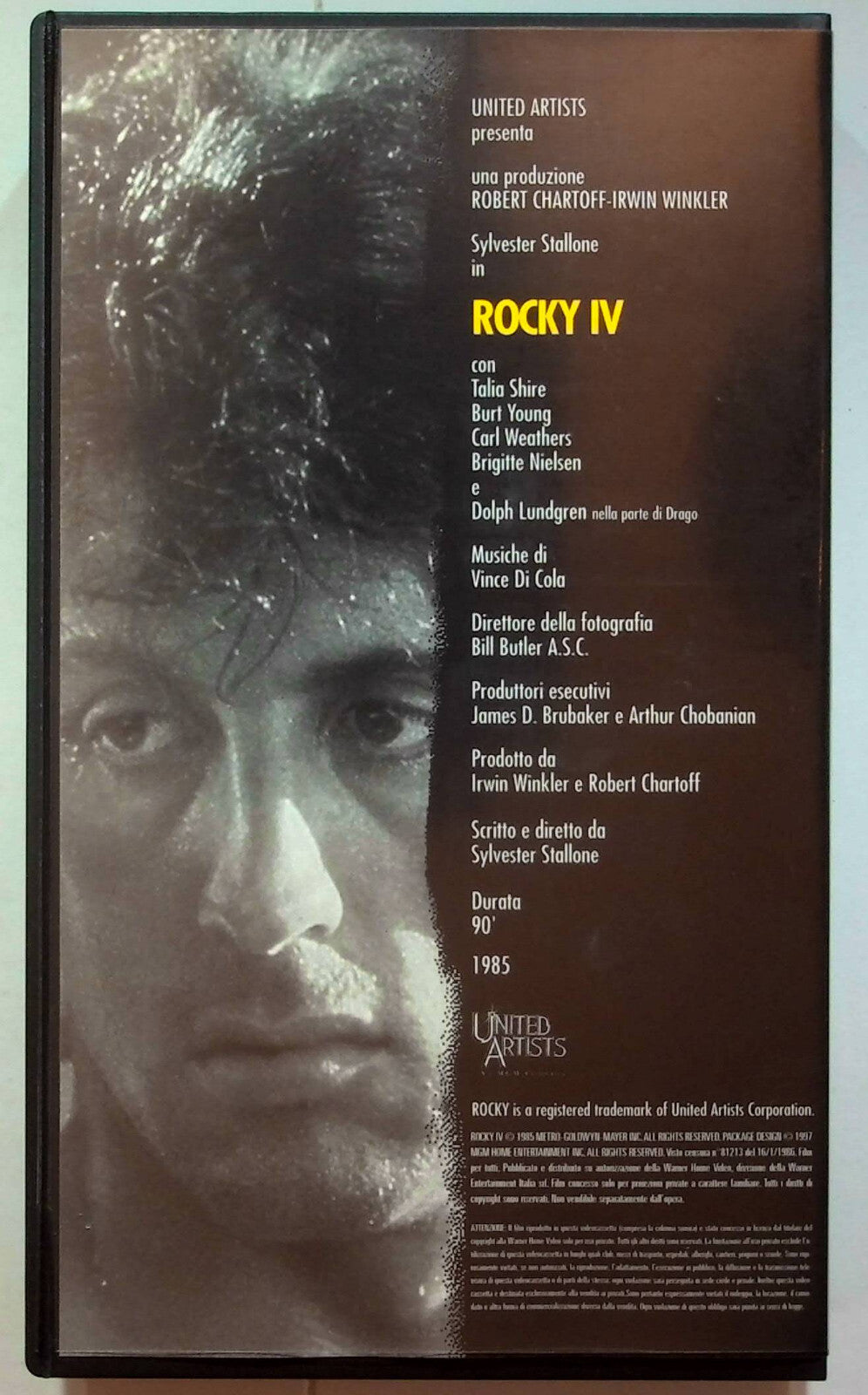 EBOND Rocky Iv Editoriale VHS VH000664