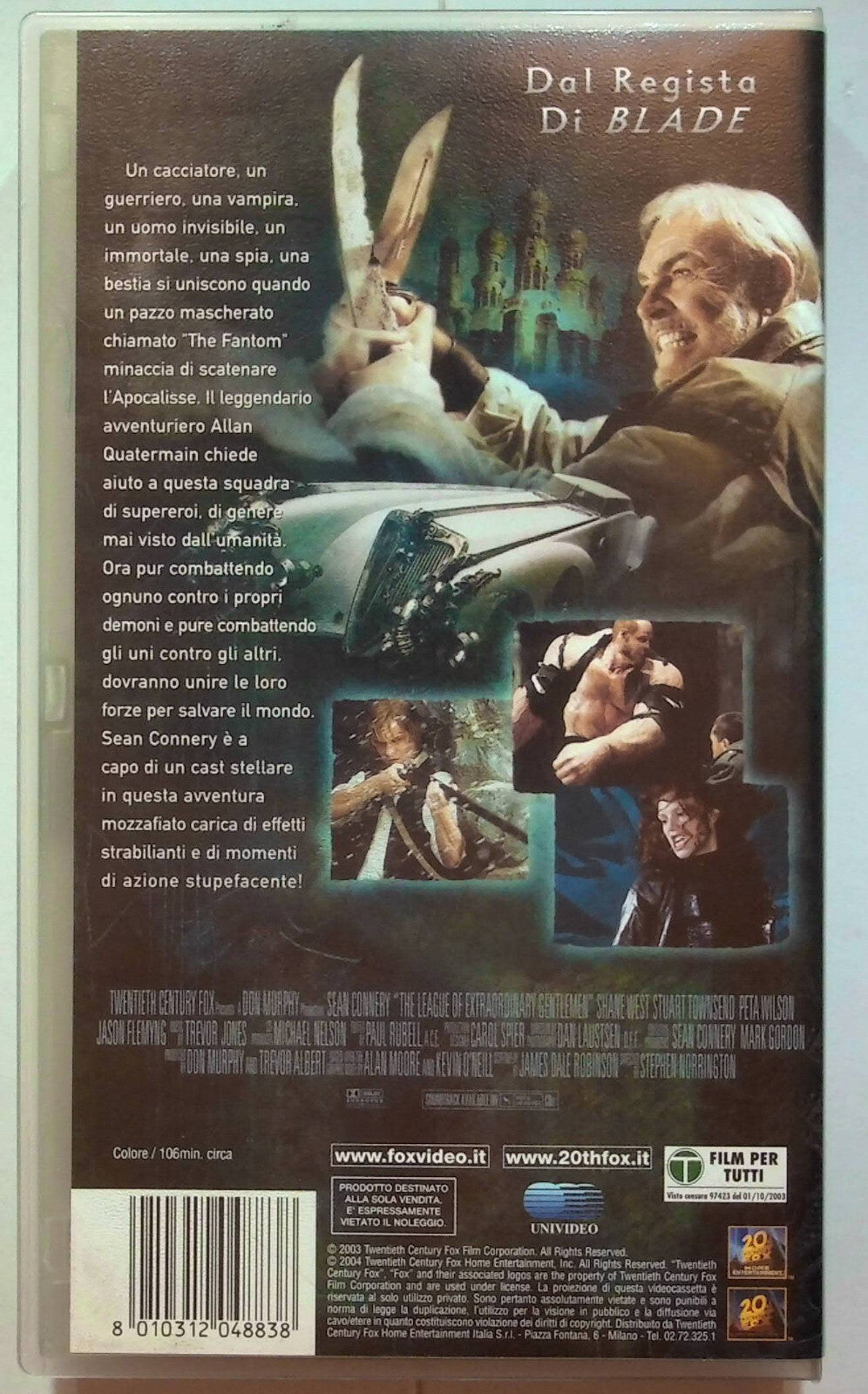 EBOND La Leggenda Degli Uomini Straordinari VHS VH000681