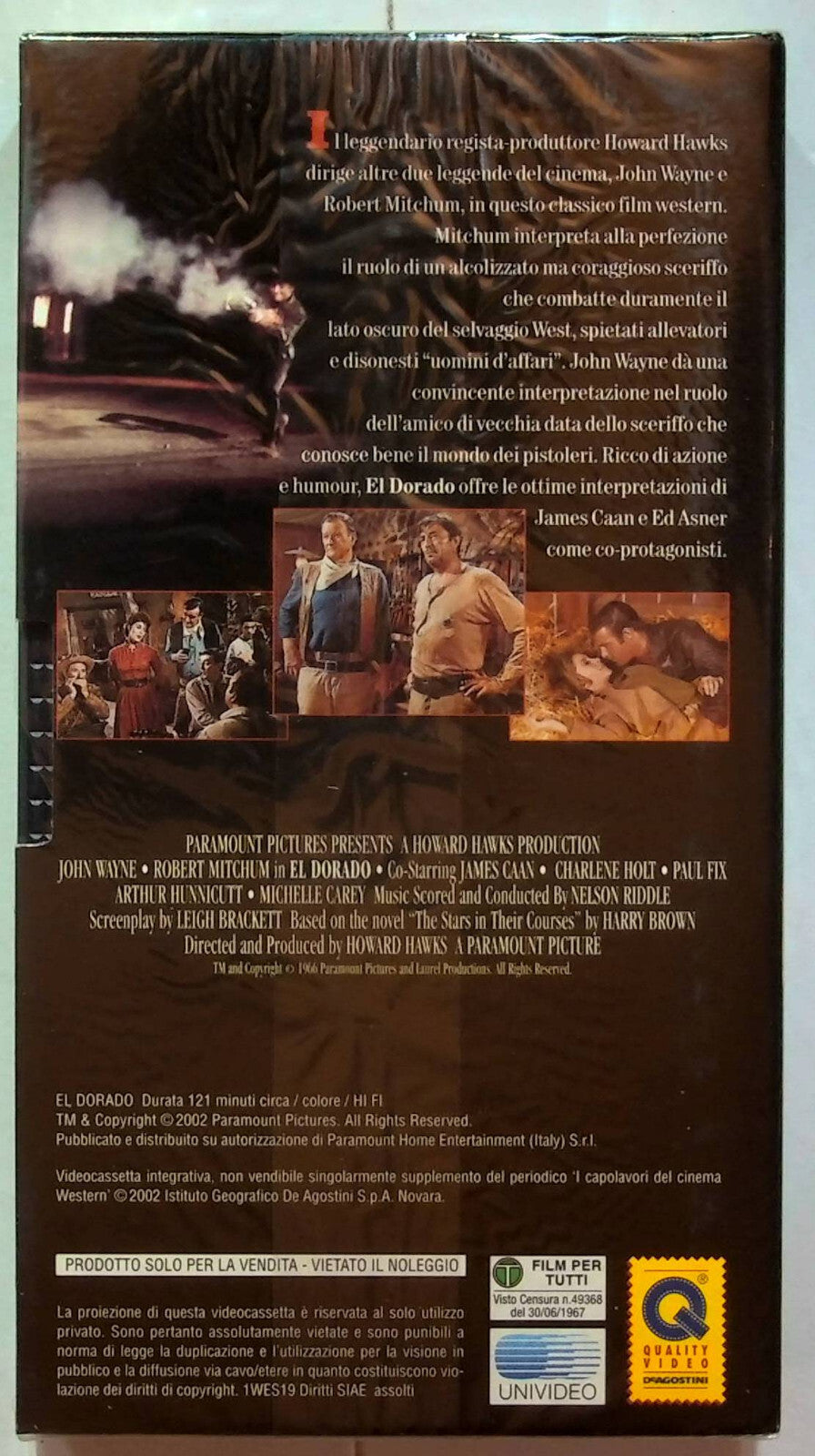 EBOND El Dorado Editoriale VHS VH000763