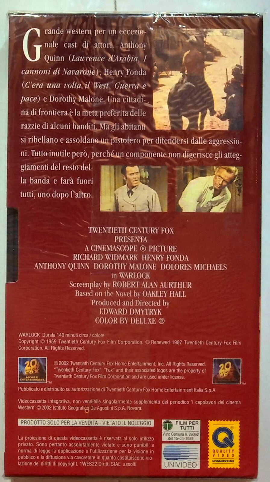 EBOND Ultima Notte A Warlock Editoriale VHS VH000767