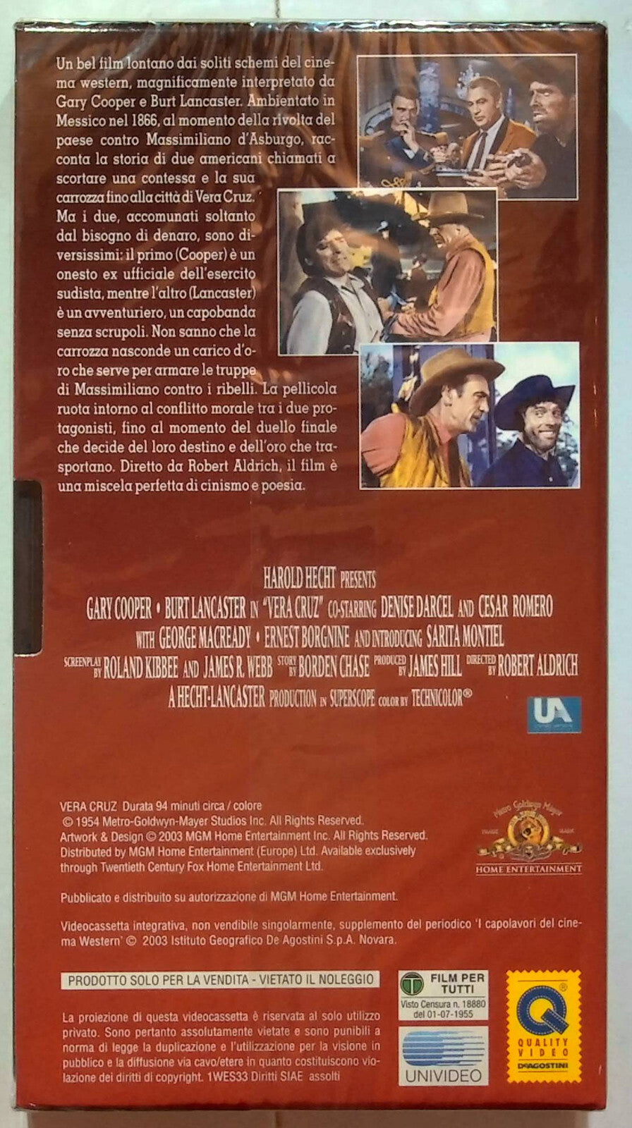 EBOND Vera Cruz Editoriale VHS VH000776