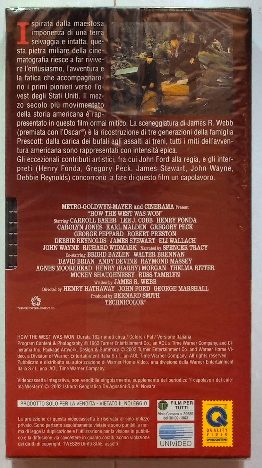 EBOND La Conquista Del West Editoriale VHS VH000781