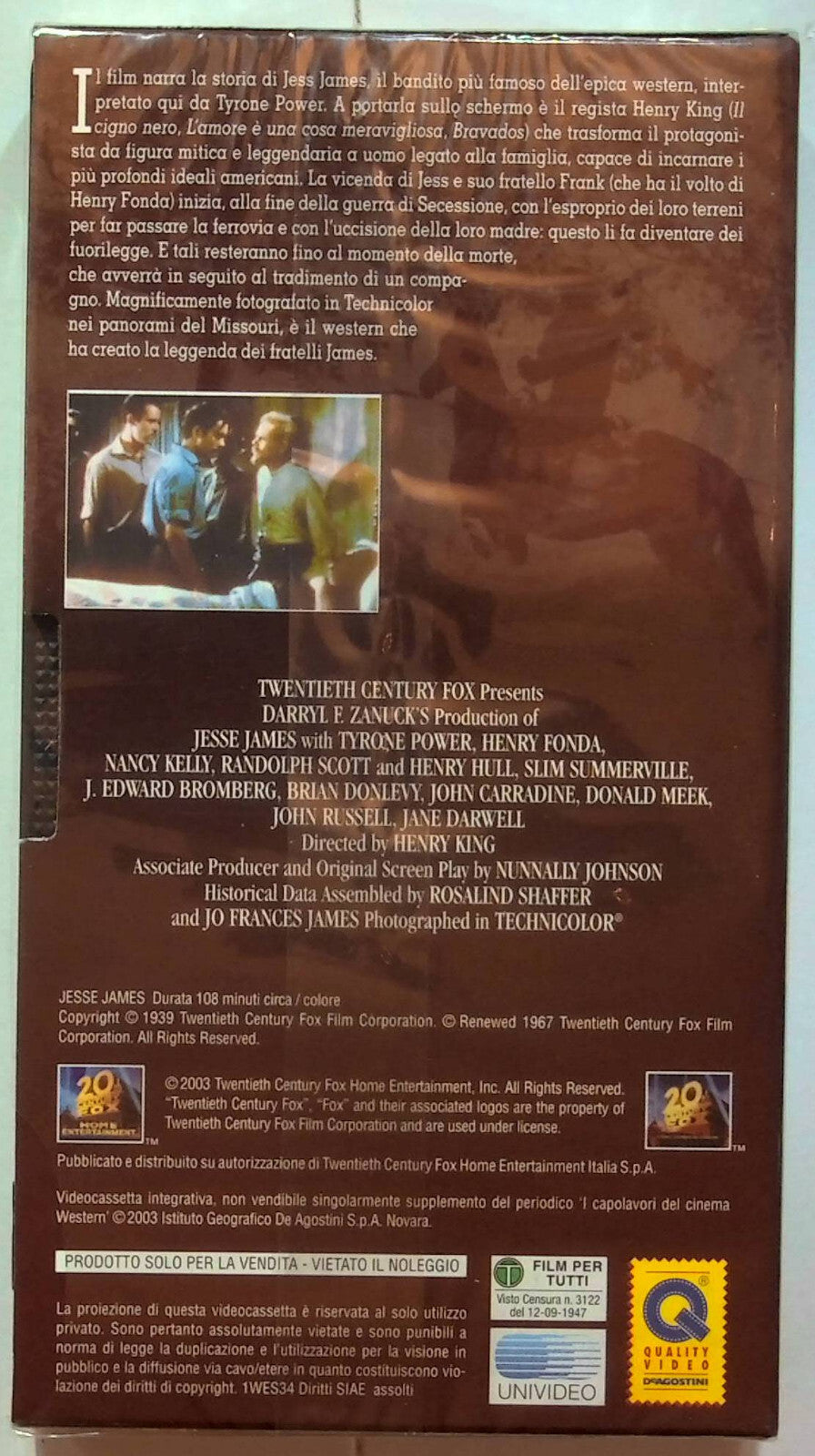 EBOND Jess Il Bandito Editoriale VHS VH000782