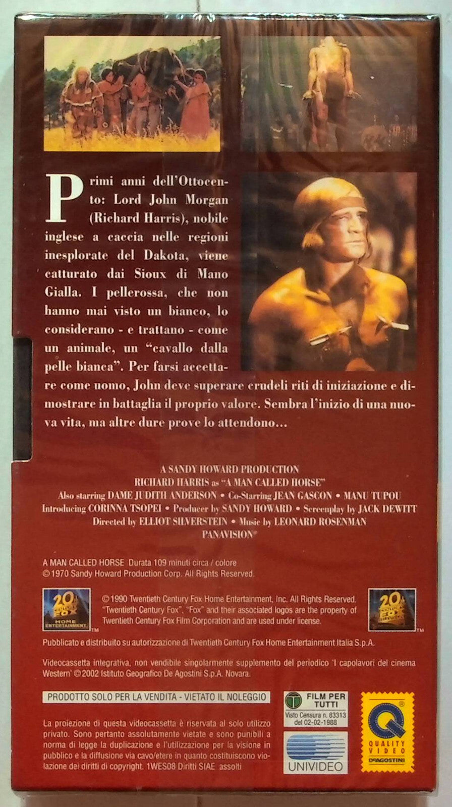 EBOND Un Uomo Chiamato Cavallo Editoriale VHS VH000783