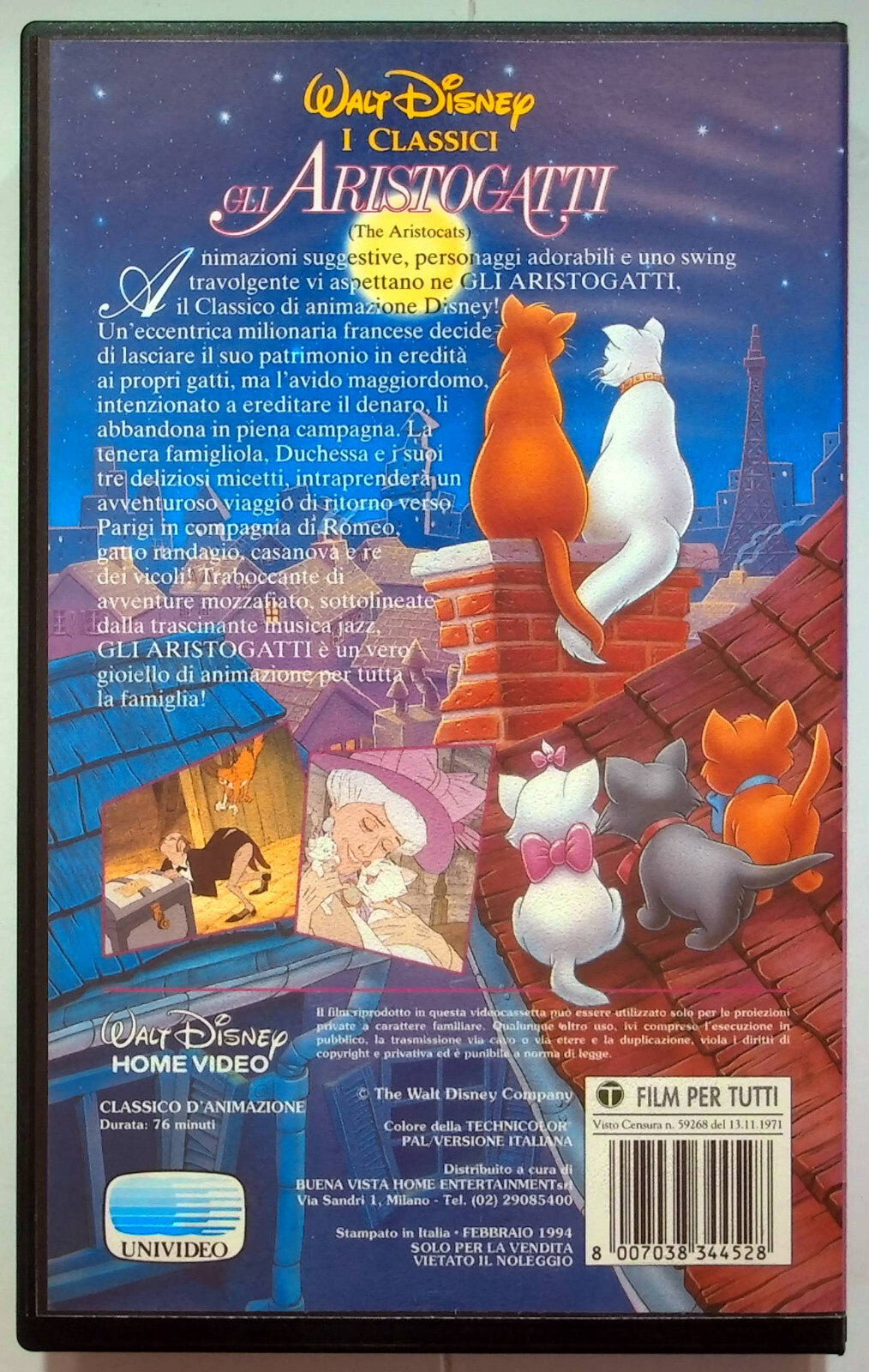 EBOND Gli Aristogatti - I Classici Di Walt Disney VHS VH000814