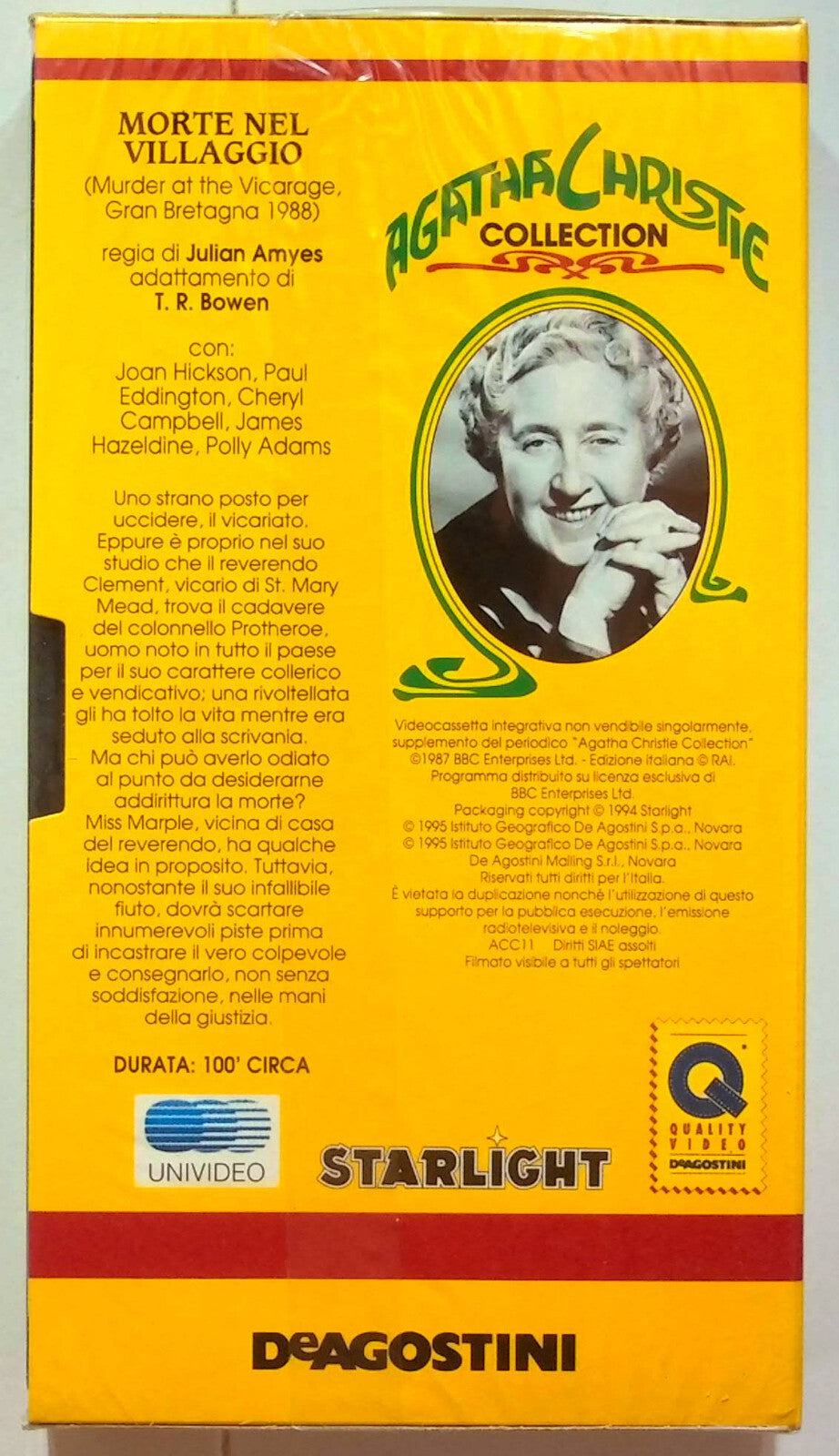 EBOND Morte Nel Villaggio - Agatha Christie Collection Editoriale VHS VH000872